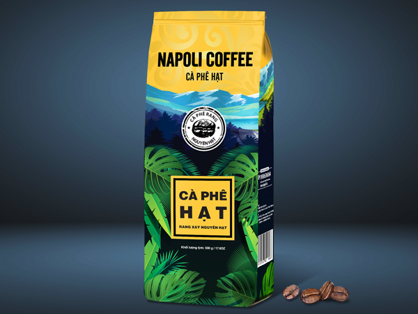       Napoli Cà phê hạt loại 500g