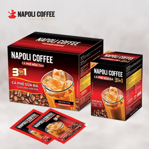    Napoli Cà phê sữa đá 3 in 1