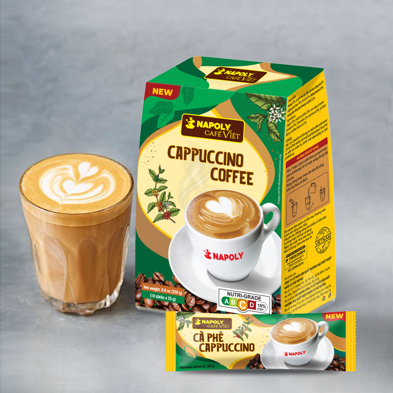 Napoli-San-pham-ca-phe-cappuccino-hop-10-goi-x-25g