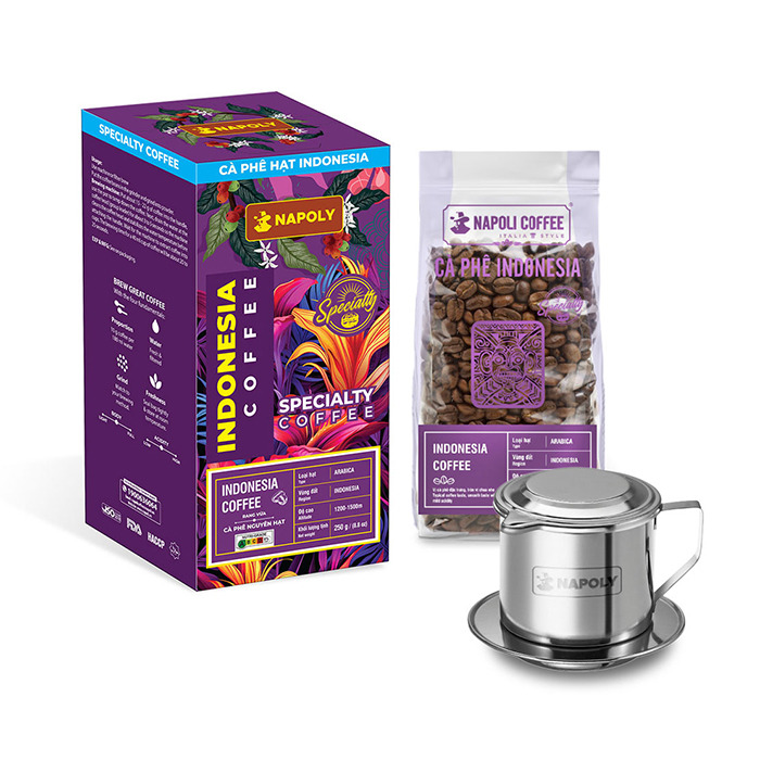       CÀ PHÊ ARABICA CAO CẤP INDONESIA – 250G/BỊCH