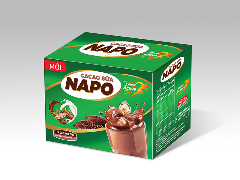        Ca cao sữa Napo-Cocoa with milk 