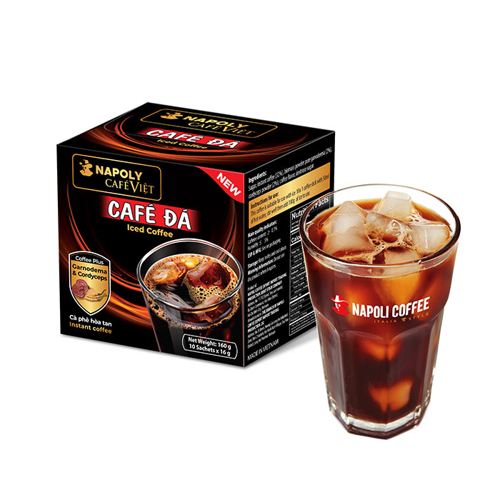  CAFE ĐÁ NAPOLY - CAFE VIỆT - Hộp 10 gói x 16g