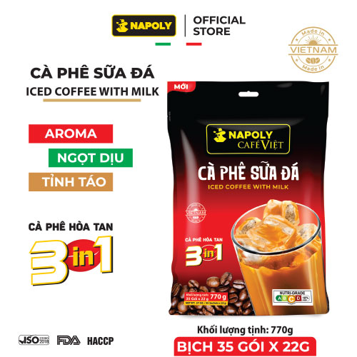        CÀ PHÊ SỮA ĐÁ 3IN1 NAPOLI COFFEE