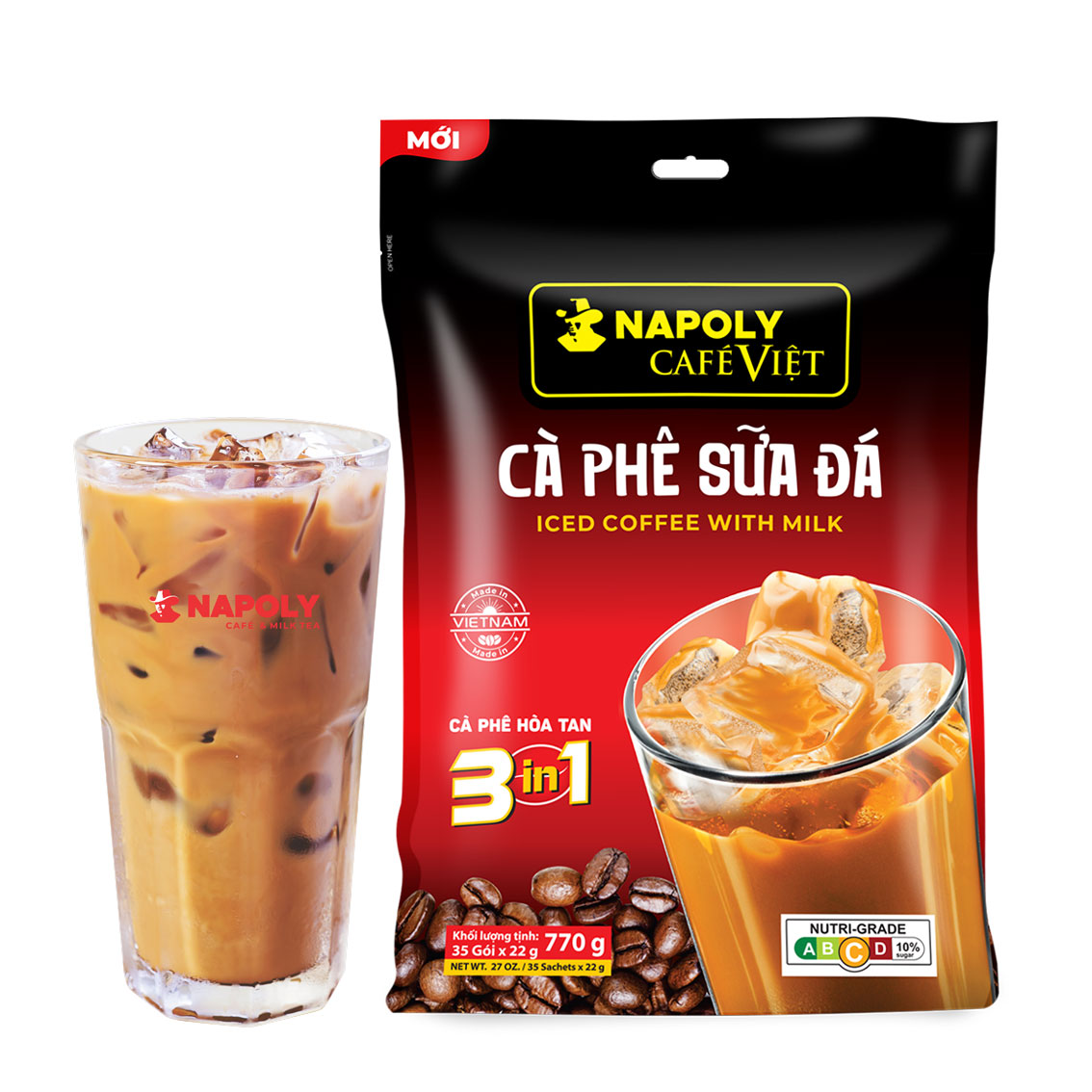        CÀ PHÊ SỮA ĐÁ 3IN1 NAPOLI COFFEE