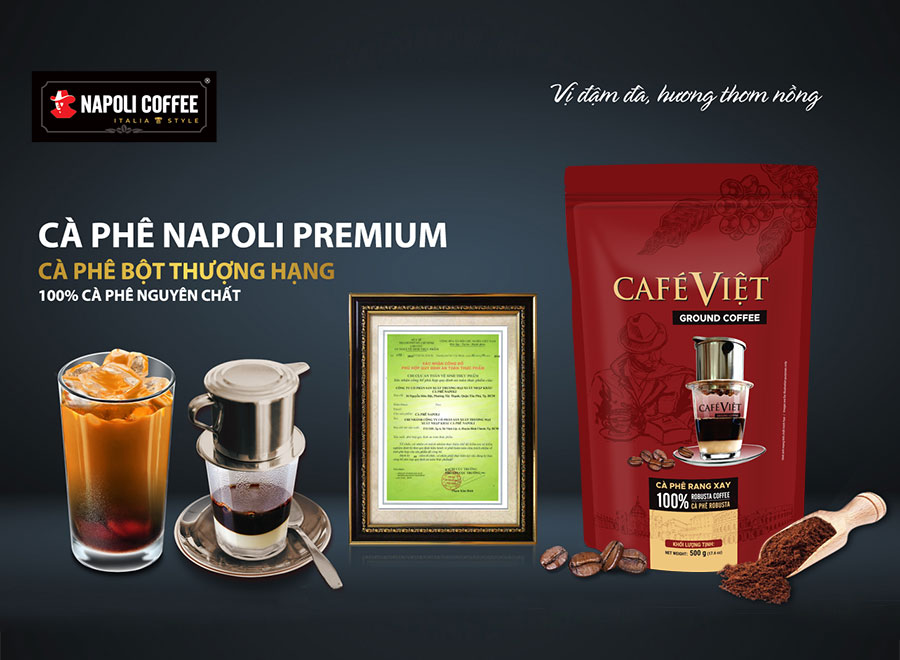       Napoli CAFE VIET-Ground Coffee 500g