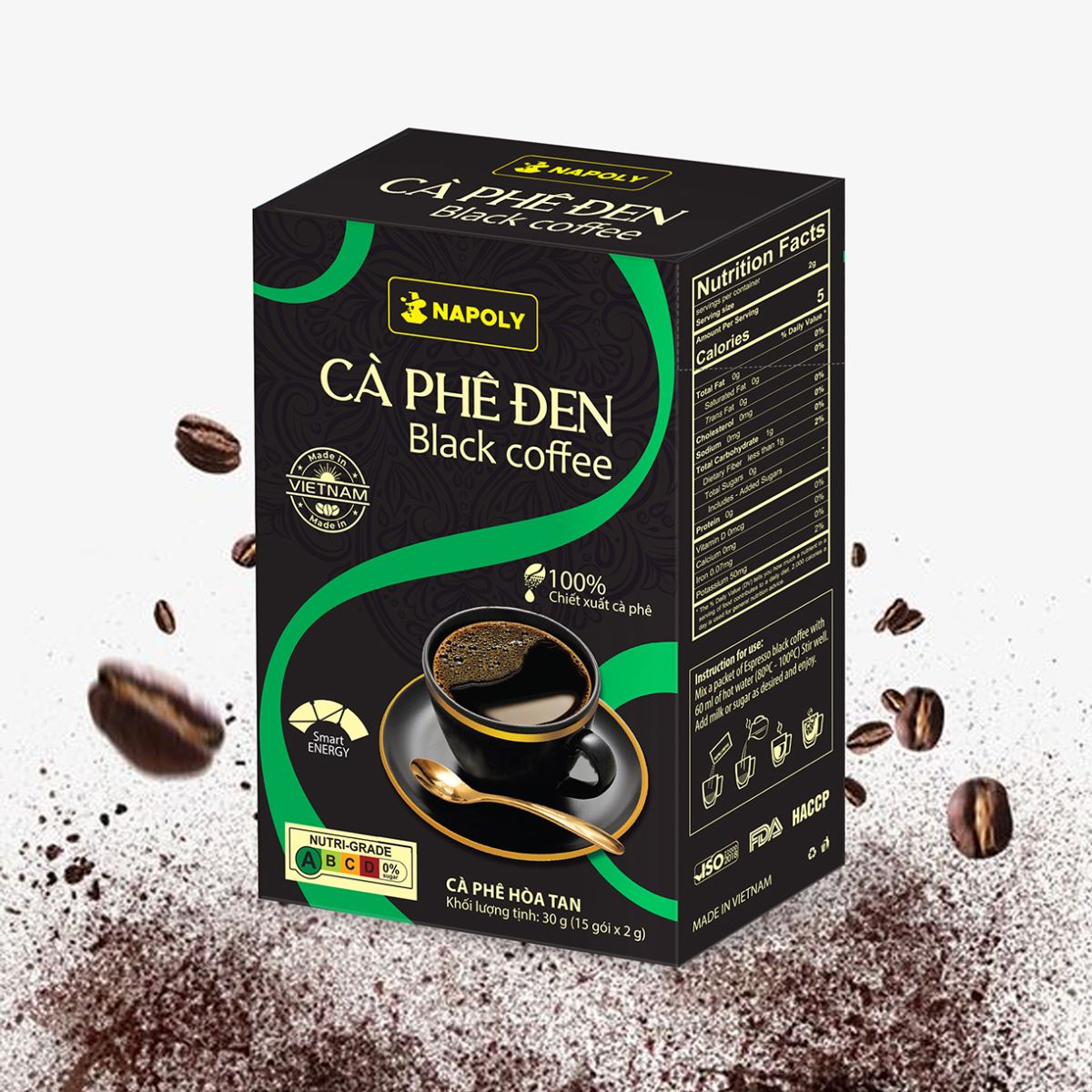 Cà phê đen Napoly - Black coffee