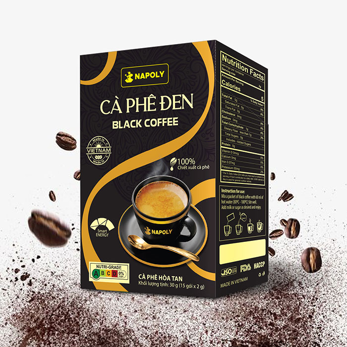   Cà phê đen Napoly - Black coffee