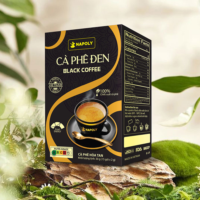   Cà phê đen Napoly - Black coffee
